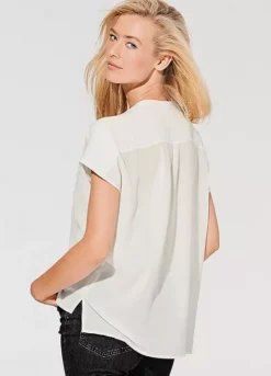 Heine Oversized Button Blouse -Garmonic Sales Store Heine Oversized Button BlouseD19828FRSP W02