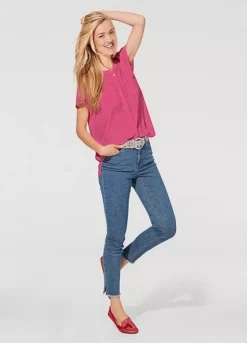 Heine Oversized Button Blouse -Garmonic Sales Store Heine Oversized Button BlouseD19834FRSP W03