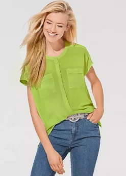 Heine Oversized Button Blouse -Garmonic Sales Store Heine Oversized Button BlouseD19844FRSP