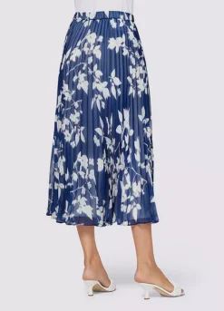 Heine Pleated Floral Print Skirt -Garmonic Sales Store Heine Pleated Floral Print SkirtH49286FRSP W02