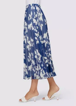 Heine Pleated Floral Print Skirt -Garmonic Sales Store Heine Pleated Floral Print SkirtH49286FRSP W03