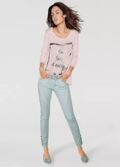 Heine Printed Long Sleeve Top -Garmonic Sales Store Heine Printed Long Sleeve TopJ20829FRSP W04