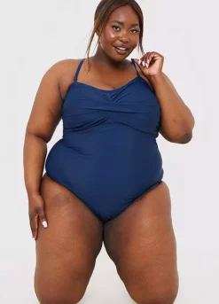 Jac Jossa Navy Twist Bust Swimsuit 18 Jac Jossa Navy Twist Bust Swimsuit -Garmonic Sales Store Jac Jossa Navy Twist Bust Swimsuit86G720FRSP W06
