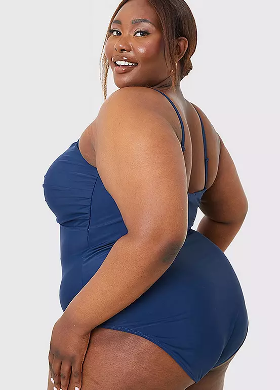 Jac Jossa Navy Twist Bust Swimsuit 9 Jac Jossa Navy Twist Bust Swimsuit - Image 9