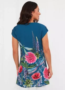 Joe Browns Darling Dragonfly Tunic -Garmonic Sales Store Joe Browns Darling Dragonfly Tunic66W297FRSP W01