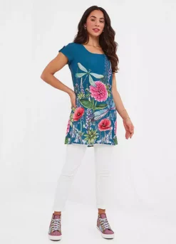 Joe Browns Darling Dragonfly Tunic -Garmonic Sales Store Joe Browns Darling Dragonfly Tunic66W297FRSP W03