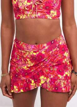 Joe Browns Floral Festival Retro Swim Skirt & Brief
