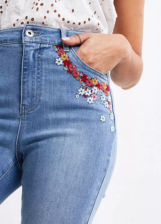 Joe Browns Oh Happy Days Crop Jeans 4 Joe Browns Oh Happy Days Crop Jeans - Image 4