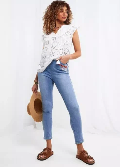 Joe Browns Oh Happy Days Crop Jeans 9 Joe Browns Oh Happy Days Crop Jeans -Garmonic Sales Store Joe Browns Oh Happy Days Crop Jeans85G068FRSP W03