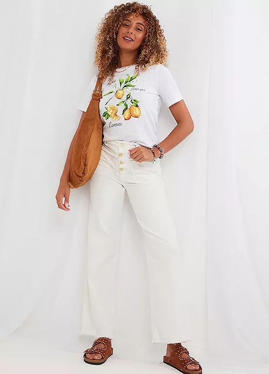 Joe Browns Pippa Wide Leg Jeans 3 Joe Browns Pippa Wide Leg Jeans - Image 3