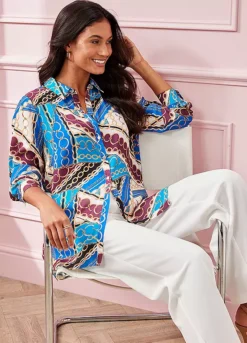 Kaleidoscope Multi Chain Print Shirt