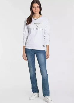 KangaROOS High Waist Relax Fit Jeans -Garmonic Sales Store KangaROOS High Waist Relax Fit Jeans53249062FRSP W03