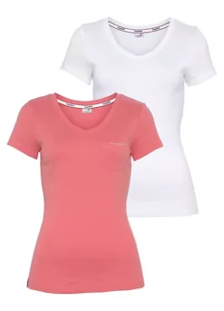 KangaROOS Pack Of 2 V-Neck T-Shirts -Garmonic Sales Store KangaROOS Pack of 2 V Neck T Shirts68776637FRSC