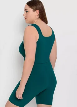 LSCN BY LASCANA Set Of 2 Ribbed Cycling Shorts & Top -Garmonic Sales Store LSCN BY LASCANA Set of 2 Ribbed Cycling Shorts Top52792250FRSP W01