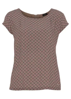 Laura Scott Patterned Blouse Top -Garmonic Sales Store Laura Scott Patterned Blouse Top75639540FRSC