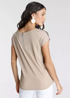 Laura Scott Patterned Blouse Top -Garmonic Sales Store Laura Scott Patterned Blouse Top75639540FRSP W01