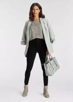 Laura Scott Patterned Blouse Top -Garmonic Sales Store Laura Scott Patterned Blouse Top98624766FRSP W03