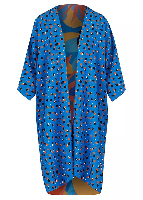 Love Mark Heyes Printed Reversible Kimono 7 Love Mark Heyes Printed Reversible Kimono - Image 7