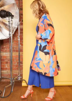 Love Mark Heyes Printed Reversible Kimono 9 Love Mark Heyes Printed Reversible Kimono -Garmonic Sales Store Love Mark Heyes Printed Reversible Kimono53E513FRSP W01