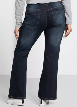 Sheego Maila Bootcut Stretch Jeans -Garmonic Sales Store Maila Bootcut Stretch Jeans14G114FRSP W02