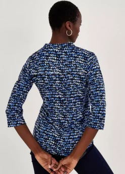 Monsoon Heart Print Linen Top 6 Monsoon Heart Print Linen Top -Garmonic Sales Store Monsoon Heart Print Linen Top29X464FRSP W01