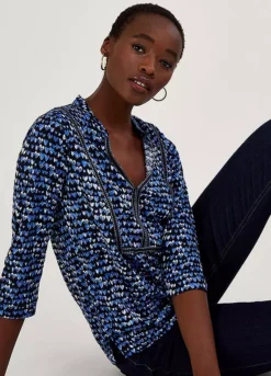 Monsoon Heart Print Linen Top 7 Monsoon Heart Print Linen Top -Garmonic Sales Store Monsoon Heart Print Linen Top29X464FRSP W02