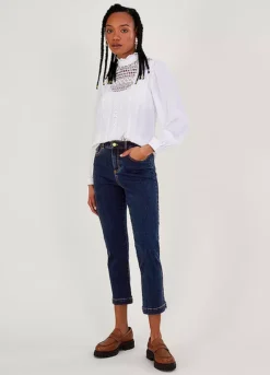 Monsoon Safaia Crop Jeans With Sustainable Cotton 7 Monsoon Safaia Crop Jeans With Sustainable Cotton -Garmonic Sales Store Monsoon Safaia Crop Jeans with Sustainable Cotton29X090FRSP W02