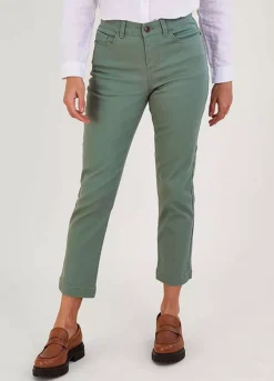 Monsoon Safaia Cropped Skinny Jeans In Sustainable Cotton