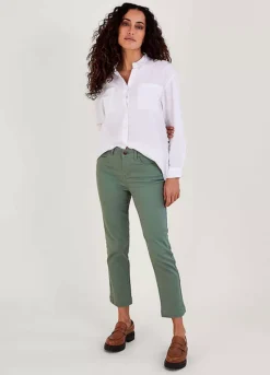 Monsoon Safaia Cropped Skinny Jeans In Sustainable Cotton -Garmonic Sales Store Monsoon Safaia Cropped Skinny Jeans in Sustainable Cotton29X752FRSP W02