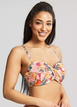 Panache Swim Paradise Bandeau Bikini Top -Garmonic Sales Store Panache Swim Paradise Bandeau Bikini Top43T871FRSP W01