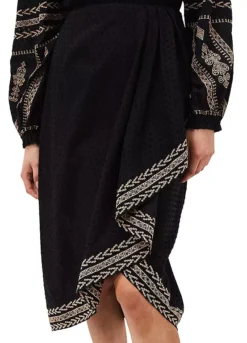 Phase Eight Debby Embroidered Maxi Skirt -Garmonic Sales Store Phase Eight Debby Embroidered Maxi Skirt83D812FRSP W02