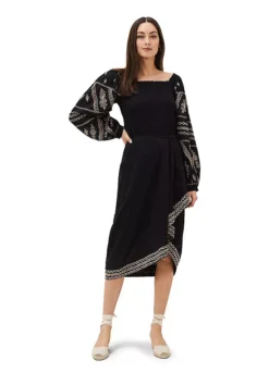 Phase Eight Debby Embroidered Maxi Skirt -Garmonic Sales Store Phase Eight Debby Embroidered Maxi Skirt83D812FRSP W03