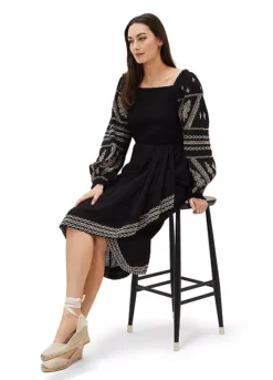 Phase Eight Debby Embroidered Maxi Skirt -Garmonic Sales Store Phase Eight Debby Embroidered Maxi Skirt83D812FRSP W04