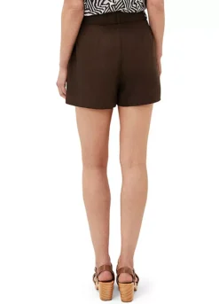 Phase Eight Hazel Belted Linen Shorts -Garmonic Sales Store Phase Eight Hazel Belted Linen Shorts89J766FRSP W01