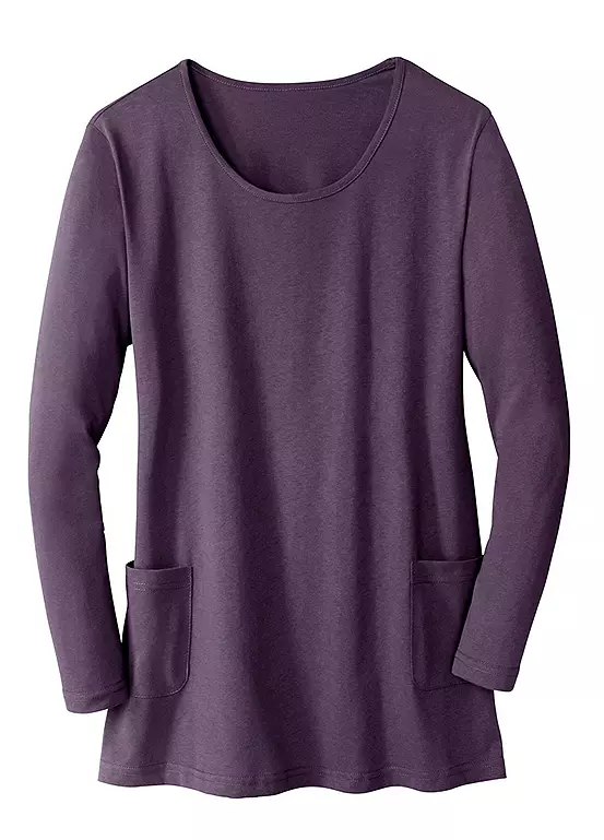 Pocket Detailed Tunic Top 7 Pocket Detailed Tunic Top - Image 7