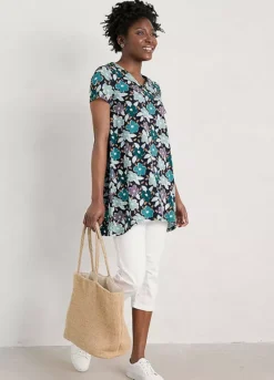 Seasalt Cornwall Field Guide Tunic - Black -Garmonic Sales Store Seasalt Cornwall Field Guide Tunic Black77B790FRSP W02