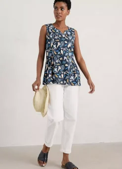 Seasalt Cornwall Flag Iris Vest Navy -Garmonic Sales Store Seasalt Cornwall Flag Iris Vest Navy56D558FRSP W02