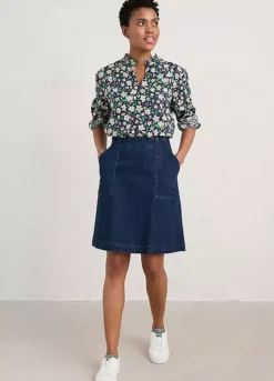 Seasalt Cornwall May’s Rock Skirt - Navy -Garmonic Sales Store Seasalt Cornwall Mays Rock Skirt Navy43S234FRSP W02