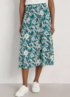Seasalt Cornwall Ready Sail Skirt Teal