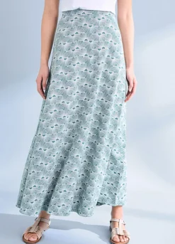 Seasalt Cornwall Rose Skirt Teal -Garmonic Sales Store Seasalt Cornwall Rose Skirt Teal77B047FRSP W01