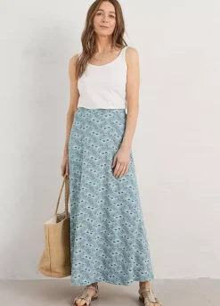 Seasalt Cornwall Rose Skirt Teal -Garmonic Sales Store Seasalt Cornwall Rose Skirt Teal77B047FRSP W04