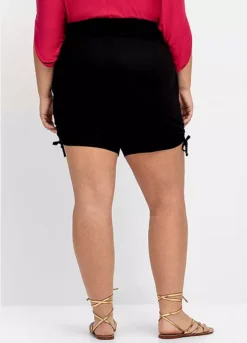 Sheego Ruffle Trim Shorts -Garmonic Sales Store Sheego Ruffle Trim Shorts86H379FRSP W01