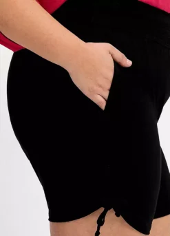 Sheego Ruffle Trim Shorts -Garmonic Sales Store Sheego Ruffle Trim Shorts86H379FRSP W02