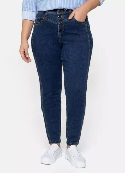 Sheego Straight Leg Jeans