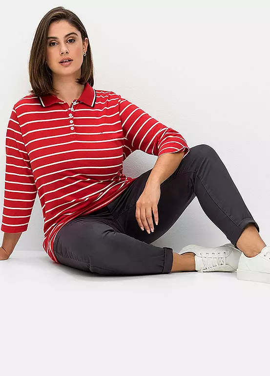 Sheego Stretch Twill Jeans 6 Sheego Stretch Twill Jeans - Image 6