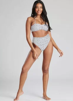 South Beach Polka Dot Ruched Bikini Top & High Waist Bikini Brief Set 7 South Beach Polka Dot Ruched Bikini Top & High Waist Bikini Brief Set -Garmonic Sales Store South Beach Polka Dot Ruched Bikini Top High Waist Bikini Brief Set87G560FRSP W02