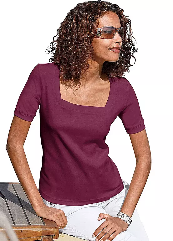 Square Neck Essential Top 2 Square Neck Essential Top - Image 2