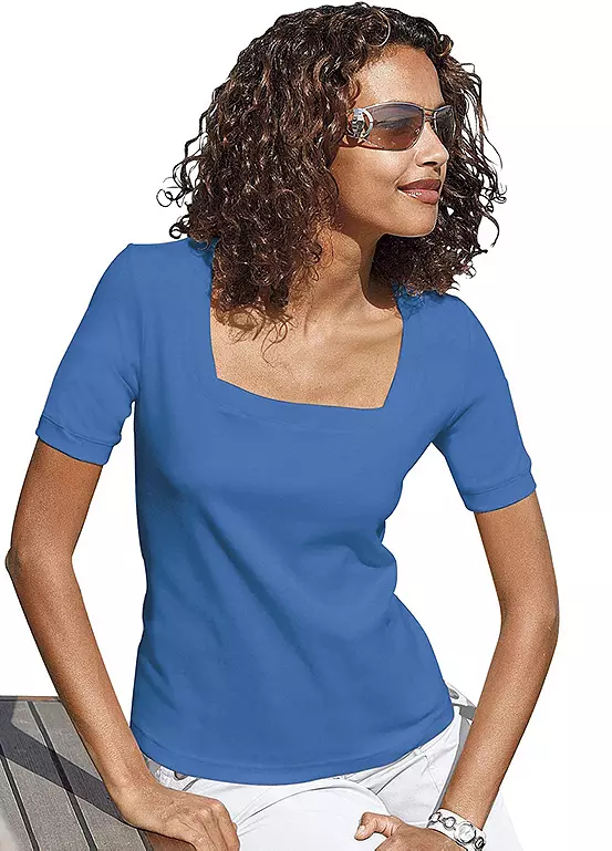 Square Neck Essential Top 12 Square Neck Essential Top - Image 12