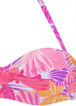 Sunseeker Butterfly Print Underwired Bandeau Bikini Top -Garmonic Sales Store Sunseeker Butterfly Print Underwired Bandeau Bikini Top74108152FRSC W01