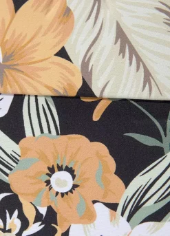 Sunseeker High Waist Tropical Print Bikini Bottom -Garmonic Sales Store Sunseeker High Waist Tropical Print Bikini Bottom10561746FRSC W02